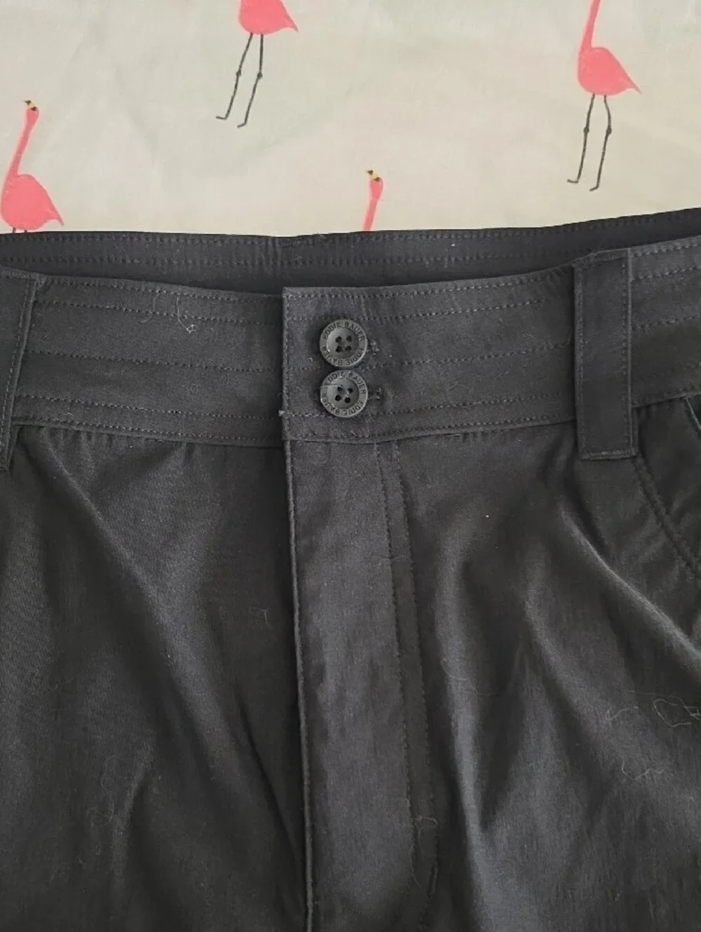 Eddie Bauer Black Cargo Shorts